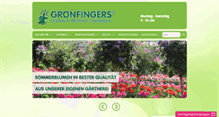 Desktop Screenshot of groenfingers.de